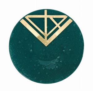 Patera ze szkła artystycznego "Arrow"