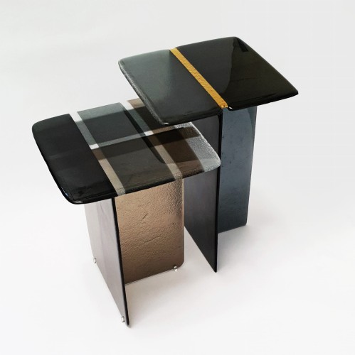 Stolik  So Coffee ze szkła typu Murano